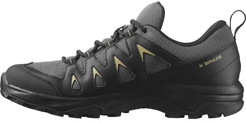 Salomon X Braze Gore-Tex Wasserdichte Herren Outdoorschuhe, Outdoor-bereit, Sportliches Design, Vielseitiger Einsatz, Magnet, 43 1/3
