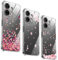 KJYLPO 3X Coque pour Xiaomi Redmi 13C，Antichoc Souple Transparent Silicone TPU et Ultra Fine Protection Étui Coque Compatible avec pour Xiaomi Redmi 13C/Xiaomi Poco C65 (Couleur Rose)