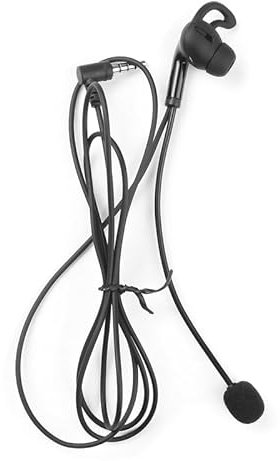 EJEAS In-Ear-Kopfhörer mit Mikrofon, einohriges Headset für Schiedsrichter-Bluetooth-Gegensprechanlagen, kompatibel mit Vnetphone V6/V4/FBIM