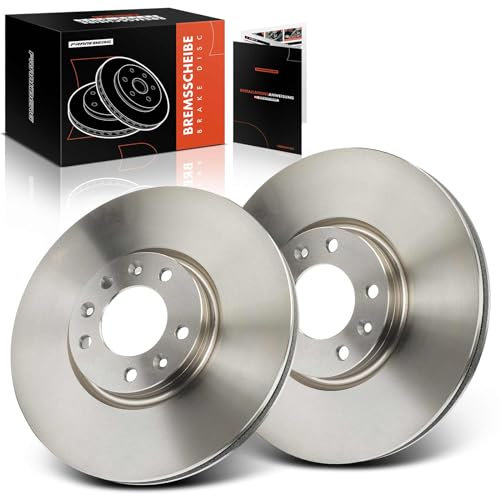 Frankberg 2x Bremsscheiben Belüftet Vorderachse Kompatibel mit Berlingo EC ER 1.2L 2018-2023 C4 Grand Picasso II DA DE 1.2L 2013-2023 Grandland X A18 1.2L 2017-2023 Replace# 3641958