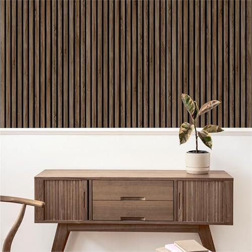 MDF Wall Panels, Acoustic Panels, Interior Decoration, Wall Tattoos, Material 3D MDF / 1 Piece = 0.54 m2 / 1 Piece = 90 cm x 60 cm x 1 cm / 1 cm Thickness (Vintage Oak)
