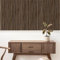 Panneaux muraux en MDF, panneaux acoustiques, décoration intérieure, stickers muraux, matériau 3D MDF / 1 pièce = 0,54 m² / 1 pièce = 90 cm x 60 cm x 1 cm / 1 cm d'épaisseur (aspect chêne vintage)
