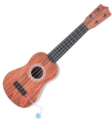 KOMBIUDA Ukulele Musikinstrument für Kinder Musikinstrumente Gitarre Akustikgitarre anfänger kinderinstrumente Kinder musikinstrumente Spielzeug Mini-Gitarre Kinder Gitarre Plastik
