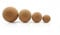 Korkball Set Massageball Kork Faszienbälle 4 Größen Triggerball Trigger Natur Ball Kugel Verspannung Lösen
