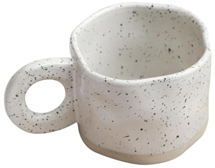 OFFSCH Keramik-wasserbecher Trinkbecher Aus Keramik Teebecher Kaffeebecher Für Heiße Und Kalte Getränke