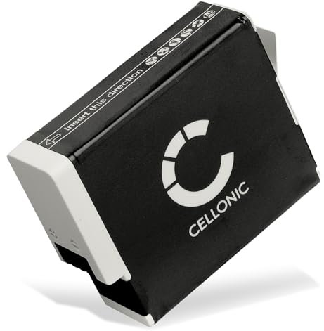 CELLONIC, Batteria per Fotocamera, Compatibile con GoPro Hero 9, 11, AHDBT-901, 12, Black, 10 (3.85V, 1730mAh)