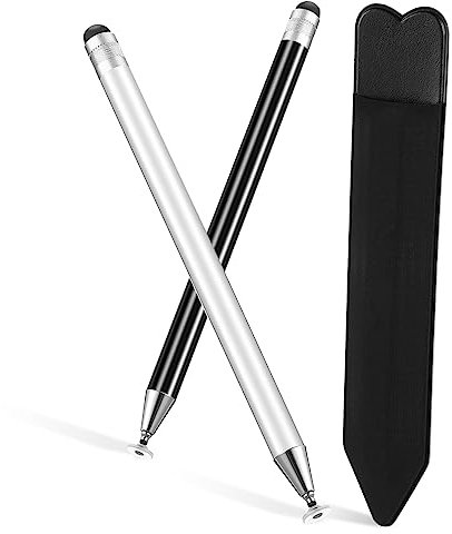 1 Juego Lápices Capacitivos para Pantalla Táctil Estilógrafos Portátiles para Tablets y Smartphones para Dibujar y Compatible con Dispositivos de Pantalla Táctil