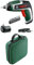 Bosch IXO Cordless Screwdriver (7th Generation, 3.6V, 2.0Ah, 5.5Nm, with Micro USB Cable, Includes Angle Attachment, Screws up to 190 Screws, in Box) - Amazon Edition + Bosch Storage Case for Tools