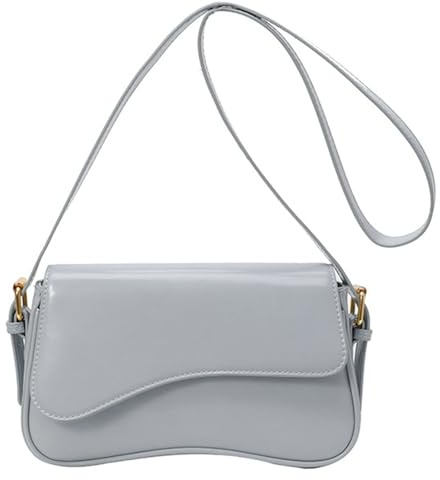 UncleS Kleine Botenbeutel Für Frauen Retro Handtasche PU Leder Crossbody Geldbeutel Einfaches Pendeln Trendy Schulter PU Leder Crossbody Für Frauen Kleine Schulter Einfache Handtasche Geldbörse