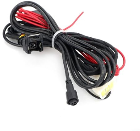 HavenDomicile 12 V 24 V Air Diesel Heizung Kabelbaum Stromkabeladapter, kompatibel mit Eberspacher und Webasto Standheizung, rundes Bedienfeld, 2,8 m für Wohnmobil, Anhänger, Camper, Auto