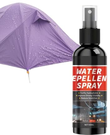 Water Proof Spray | Ultimate Waterproofing Spray | Fabric Water Shield Sealant | Heavy Duty Compact Protector | For Camping Hiking Climbing Walking Fishing Commuting