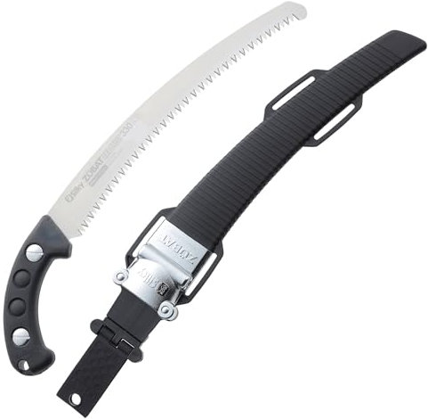 Silky Handsäge Zübat Arborist 330mm 5,5 Zähne/30mm – japanische Handsäge mit gebogener Klinge