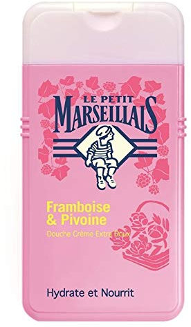 LE PETIT MARSEILLAIS - Douche Framboise Pivoine 250Ml - Lot De 4 - Livraison Gratuite
