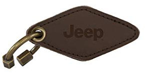 Jeep Obie Leather Keyring