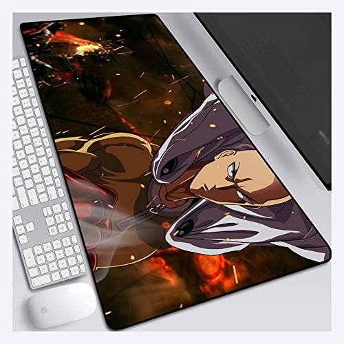 Mouse Mat One punch Superman 900X400mm Mouse pad, Speed Gaming Mouse pad,Extended XXL large Mouse mat with 3mm-Thick Base,for notebooks, PC, G