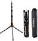 FOSOTO 48in/123cm Photography Light Stand Tripod Aluminum Alloy Photo Studio Desk Light Stand for Camcorder, Camera, Flash, Relfector, Umbrella, YouTube Streaming Stand with Carry Bag