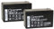 Q-Batteries Ersatzakku für APC Smart-UPS 750/ Pro 900 RBC123/ Markenakku mit VDs