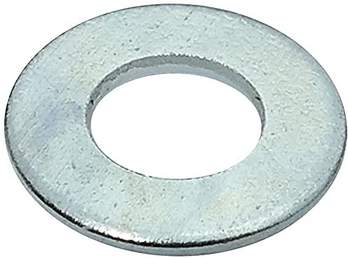 AERZETIX - C49127 - Lot de 100 Rondelles plates larges - M2.5 Ø6mm H 0.4mm - en acier zingué - DIN 125