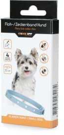 Knock Off Collier Anti-puces et tiques 33 cm – Lutte antiparasitaire 100% Naturelle – sans pesticides nocifs – Non Toxique – Efficace Jusqu’à 4 Mois – pour Petits Chiens