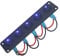 FanPaYY 5 Gang 3 Pin Wippschalter Panel Wasserdicht 12-24V Kippschalter Panel für Auto Fahrzeug Anhänger LKW SUV Marine Boot RV Schiff