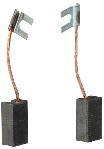 vhbw 2X Kohlebürste Motorkohle Schleifkohle 6,35 x 10 x 17mm kompatibel mit Eibenstock Automix 11502, Mxt 110 B Elektrowerkzeug