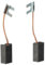 vhbw 2X Kohlebürste Motorkohle Schleifkohle 6,35 x 10 x 17mm kompatibel mit Eibenstock Automix 11502, Mxt 110 B Elektrowerkzeug