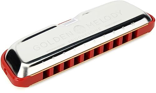 Hohner Golden Melody Mundharmonika, Tonart B, V2