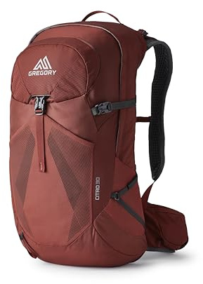 Gregory VaporSpan – Citro - Herren‑Tagesrucksack zum Wandern, Wanderrucksack mit belüftetem VaporSpan‑Rückensystem, Trinksystem‑kompatibel, inklusive Regenhülle