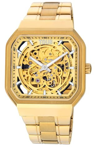 TOUS Watches d-Bear Damen Uhr analog Automatik mit Edelstahl Armband 200351031