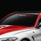 ACSUZ Auto Aufkleber, für Alfa Romeo Stelvio Giulia Giulietta 159 147 Auto Frontscheibe Aufkleber Protector Personalised Klebt Deko AufStyling Accessories,Red