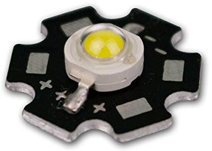world-trading-net - 10er Set Highpower LED Chips 3W, neutralweiß, 220lm, Hochleistungs Chip auf Star-Platine