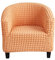 Morbuy Sesselhussen 1 Sitz, Stretch Sesselbezug Universal Sesselschoner Elastisch Sesselüberwurf Sofahusse mit Armlehnen für Loungesessel Cocktailsessel (orange)