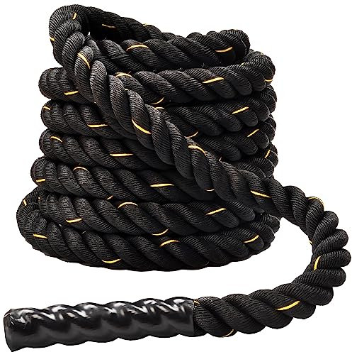Fitvids Sf-br5020 Corde de Combat Tous, Noir, 15 m