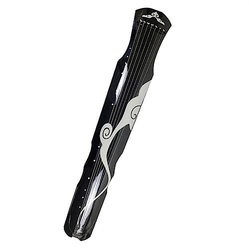 Guqin Chinesische 7-saitige Guqin-Zither, Traditionelles Saiteninstrument Aus Paulownia-Holz, Mit Guqin-Koffer (Color : 02)