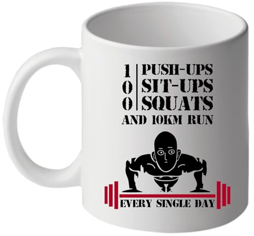 Tasse Saitama Training 320 ml Mug Ok Hero entraînement