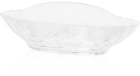 WOONEKY Shell Seifenschale Badezimmer Seife Seifensparer Bar Seifen Halter küchenarmatur Schwämme Kommode Seifenhalter für die Dusche Schale Seifenhalter Schminktisch Tablett Schmuckplatte