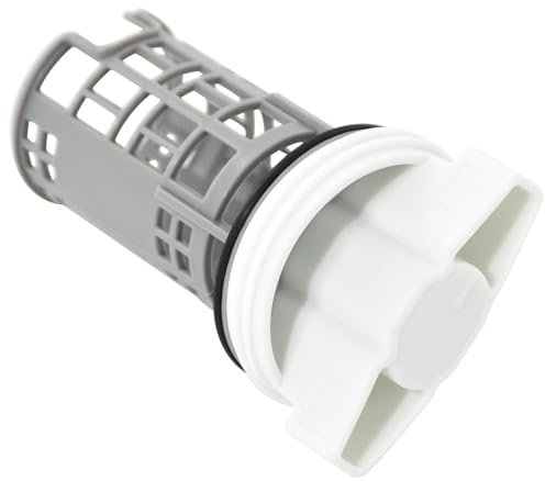 ZNTVW DC97-16991B Waschmaschinen-Ablaufpumpenfilter, kompatibel mit Samsung, ersetzt 4000059, AP5800143, PS8764284, EAP8764284
