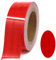 Reflektierendes Klebeband 10m X 5cm Selbstklebend Reflektor Klebeband Hohe Intensität Reflektorbänder Weiß Reflektoren Aufkleber Wasserdicht Aufkleber Reflektierend für Fahrrad, Fahrzeuge, Autos, Rot