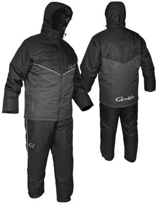 Gamakatsu G-Thermo Pro T140 Thermoanzug - Wasserdichter Winteranzug mit 3M Thinsulate Isolierung und Fleecefutter - Ideal für Winter Outdoor-Aktivitäten, Angeln und Camping (XL)