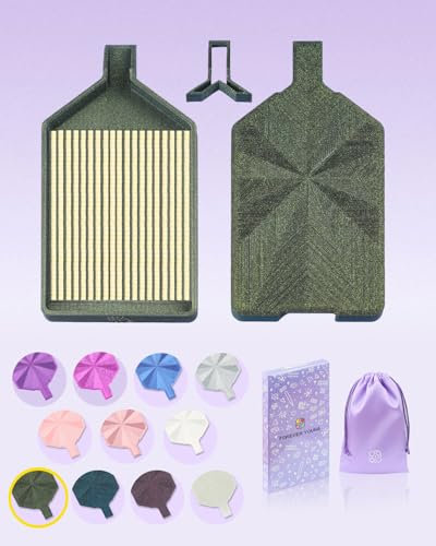 Forever Young Diamond Painting Tray with Lid, Olive, Plastic, Functional Style, 1 Olive Capacity