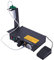 Klebepistolen, 982 Semi-Automatic Glue Dispenser Machine Solder Paste Controller Glue Dropper mit Rutschfeste Füße, für die meisten gelben Klebstoffe im elektronischer Komponenten, 23*15*6cm Schwarz