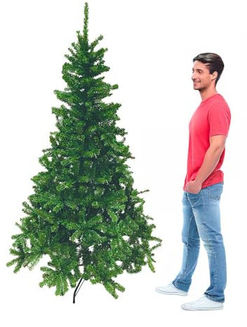 Sestriere - Árbol de Navidad (PVC, 90 x 180 cm, 500 ramas)