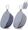 Gamelles Pliables Bols avec Couvercle Chienes Bols d’Eau pour Chien Voyage Bols pour Chat et Chienes Hauteur du Bols Peut Ajustée Léger Protable pour Marche Randonnée Camping(Violet+Gris, Grand)