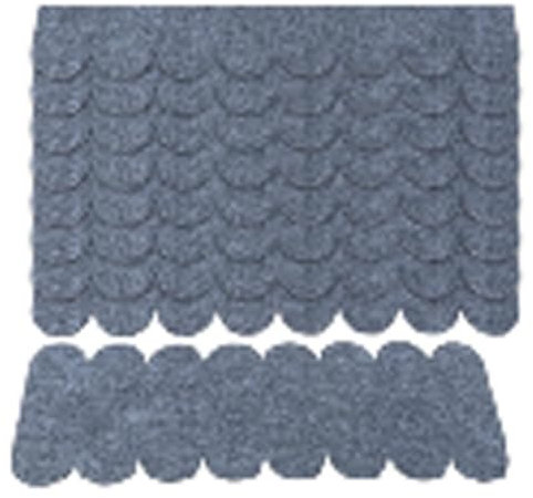 Pack of 32 Roof Shingles for Bird House, Mini Roof Film, Self-Adhesive, Felt Roof Shingles, 30 cm, DIY Roofing Felt for Bird House, Nesting Box, Rabbit Hutches, Insect Hotel