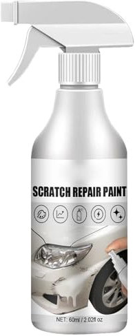 Spray para Revestimiento de Automóviles,Nano Spray Reparador para Coche,Reparador Rápido de Arañazos,El Pulido de la Carrocería del Automóvil Pule el Kit,Polish Car Borra Rayas Coche 60ML