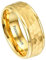 NUNCAD Personalisiert Ringe Gold Herren 8mm Wolfram Ring Facettiert Eheringe für Männer Gehämmerte Partnerring mit Gravur für Hochzeit, Versprechen, Alltag, Größe 67.2(21.4)