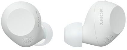 Sony WF-C710N Auriculares inalámbricos Noise Cancelling, Ligeros, Controles táctiles, Conexión Multipunto, IPX4, hasta 40 Horas de batería, Carga rápida, compatibles con iOS y Android - Blanco