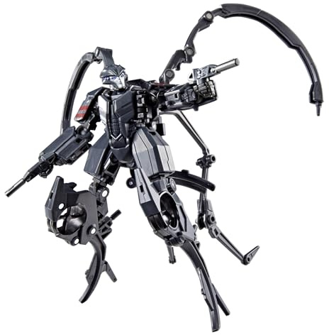Transformers One Studio Series Airachnid Deluxe Class 4.5-Inch Converting Action Figure, Robot Toys for Ages 8+
