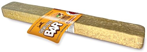 Chewllagen Peanut Butter Flavour Bar Large 10 Inch Dog Chew - Collagen-Rich Rawhide-Free Chew for Dogs
