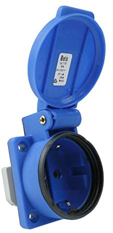 BALS Anbausteckdose 250V 16A IP54 71102 Bals Steckdose 2179
